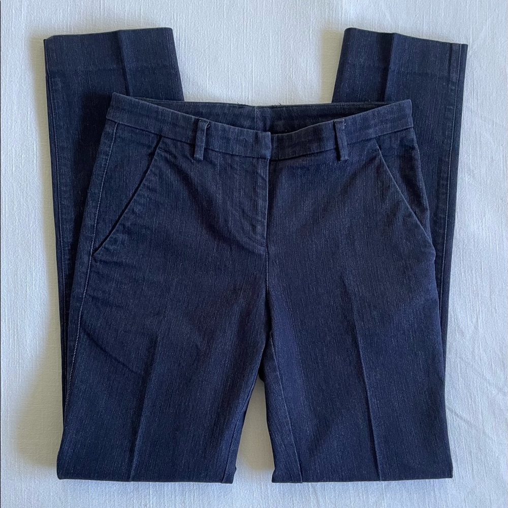 Moncler Ladies Dark Denim Cigarette Jeans, size 38